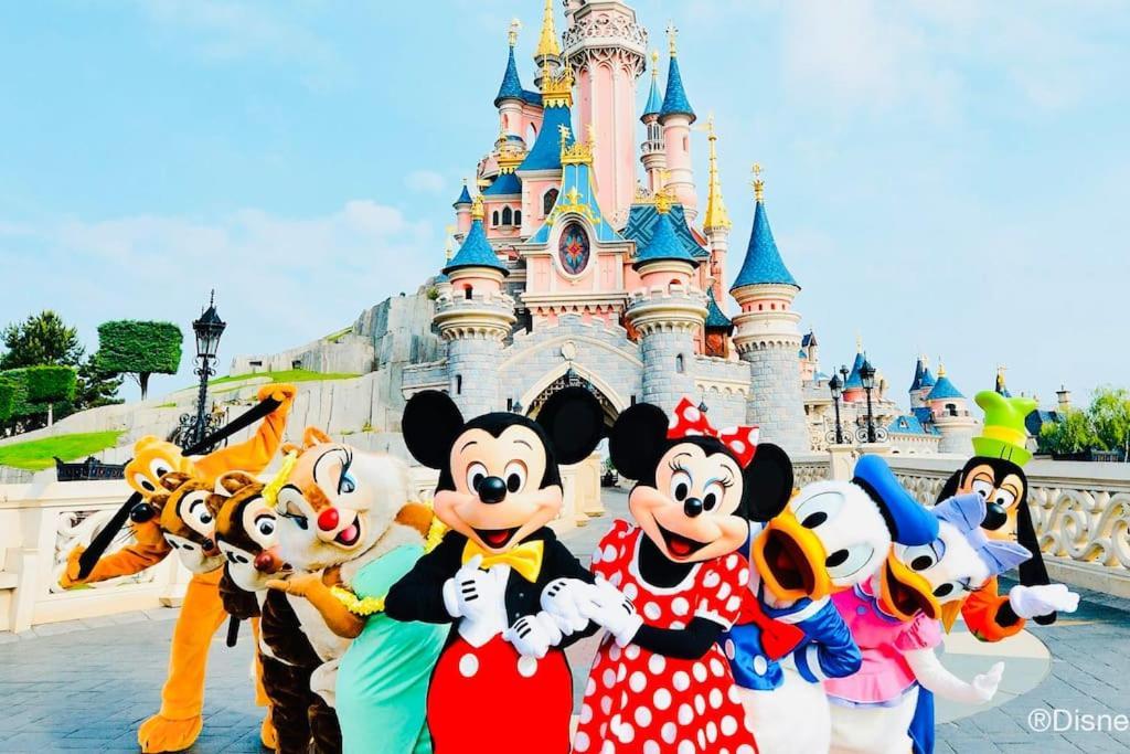 Вилла Superbe Duplex-15 Min Disneyland Croissy-Beaubourg Экстерьер фото